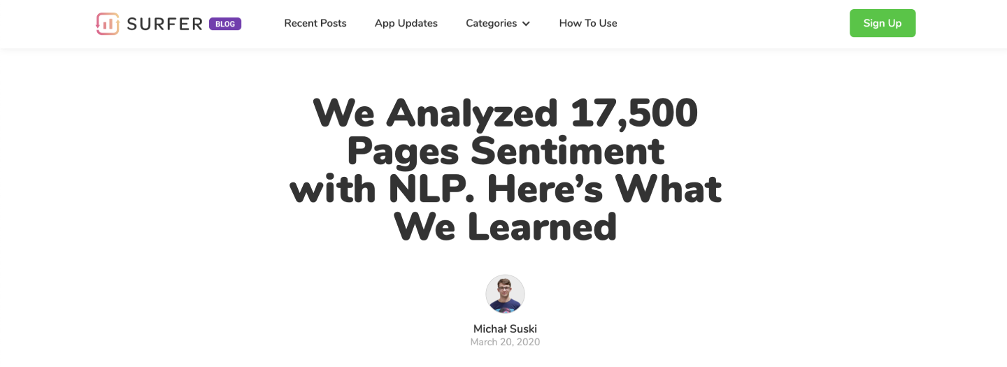 We Analyzed 17,500 Pages’ Sentiment with NLP. Here’s What We Learned