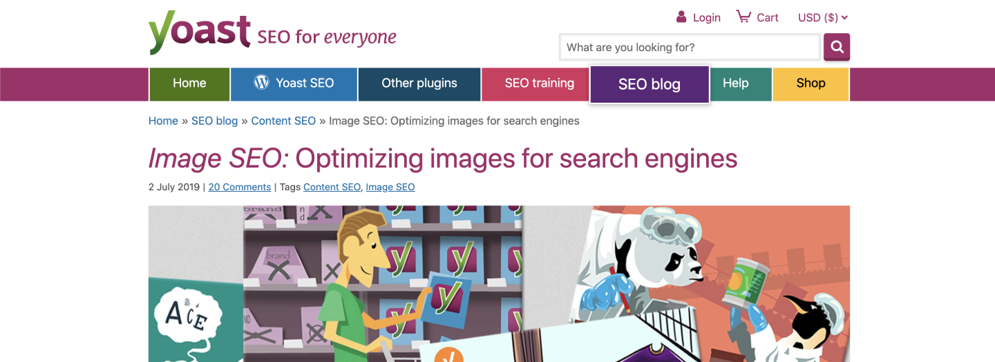 Image SEO: Optimizing images for search engines