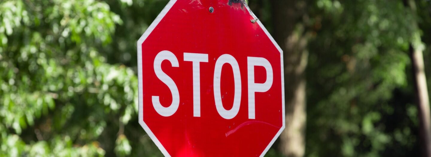 stop sign