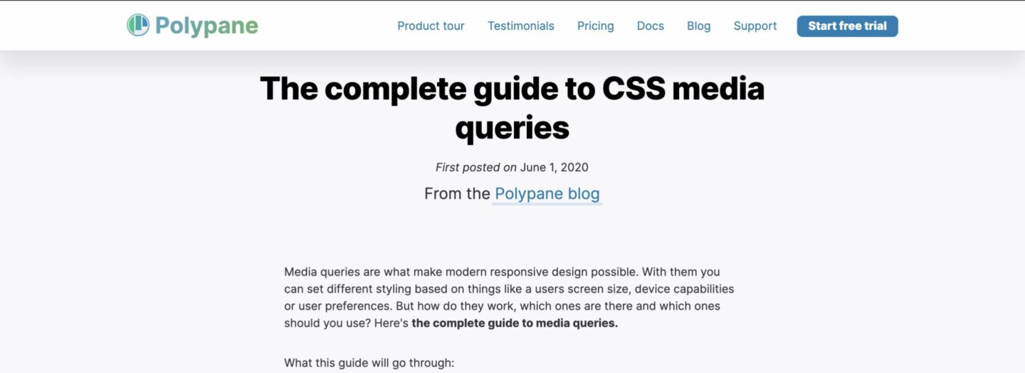 The complete guide to CSS media queries