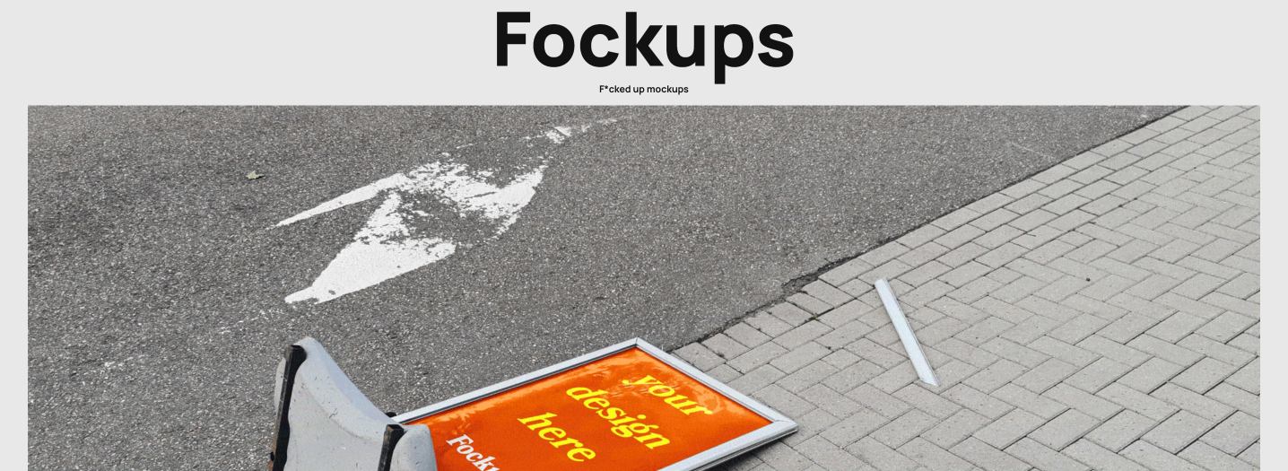 Fockups – F*cked Up Mockups
