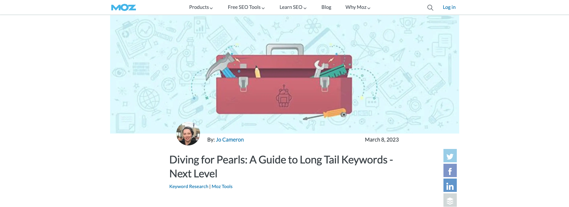 Diving for Pearls: A Guide to Long Tail Keywords – Next Level