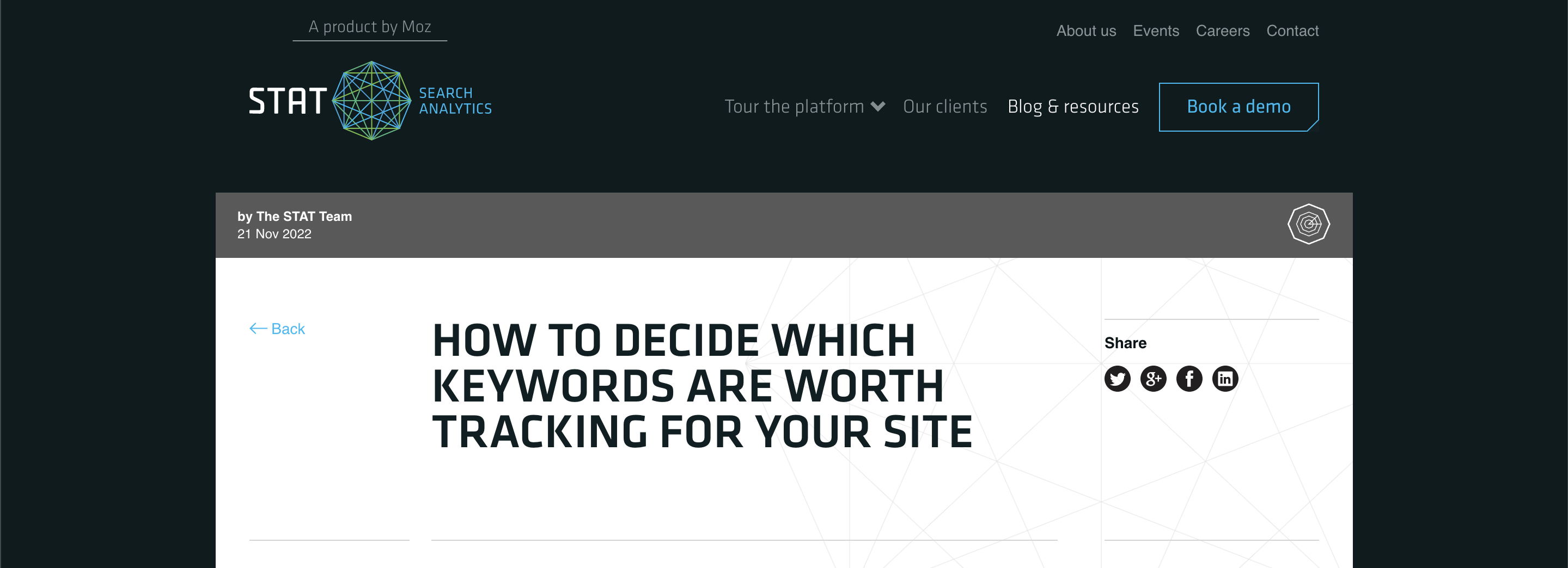 How to Decide Which Keywords are Worth Tracking for Your Site