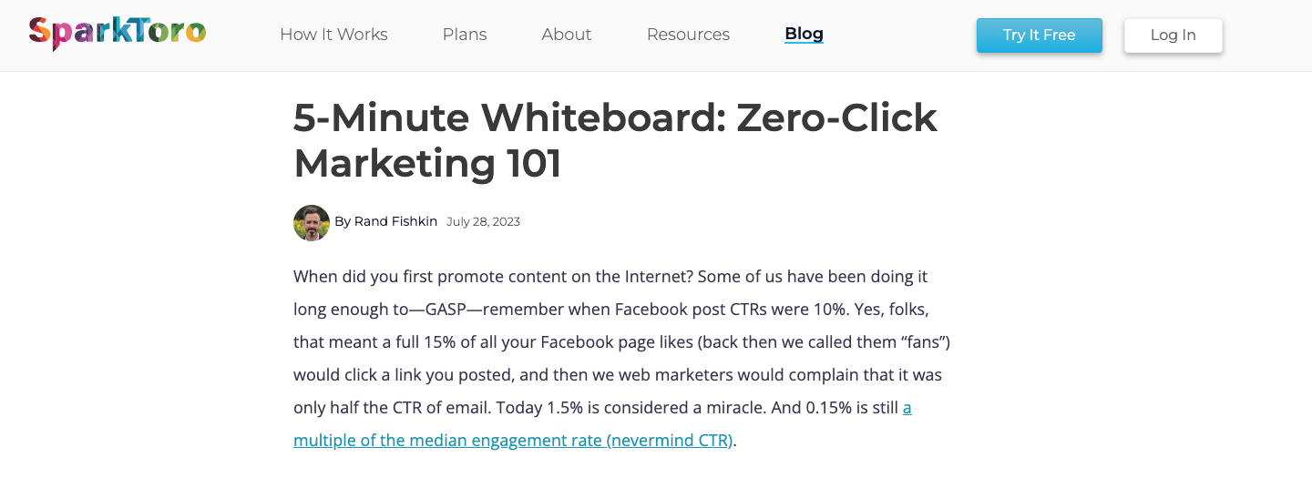5-Minute Whiteboard: Zero-Click Marketing 101